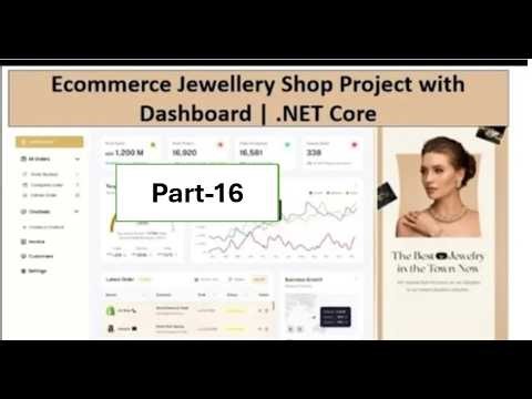 Ecommerce Jewelry Shop Project in ASP.NET CORE | Day-16