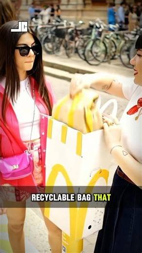 This McDonald’s Bag Turns Into a Table 🤯🍟#mcdonalds #innovation #marketingstrategy #shorts
