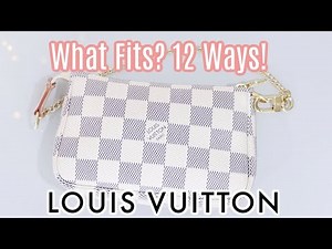 12 Ways To Use The LOUIS VUITTON Mini Pochette Accessoires & What Fits Inside the LV Mini Pochette