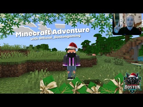 Minecraft Adventures with Boston Gaming 🌍 Starter Tools, Food Hunt & Secret Base Under a Village!