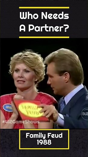 Who Needs A Partner? - Family Feud 1988