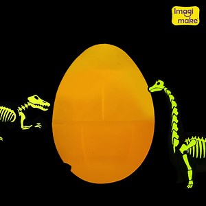 ✨ When the lights go off… the dinos come alive! 🦕🌠 Our Glow in the Dark Dino Eggs are egg-straordinary, more than just toys, they’re hands-on fun for little dino-saurians! 😍 Kids can play, learn, and glow with excitement as they explore the world of dinos 🦖🪺 Crack open creativity, build your own glowing dinos, and let imaginations roam free! | Imagimake