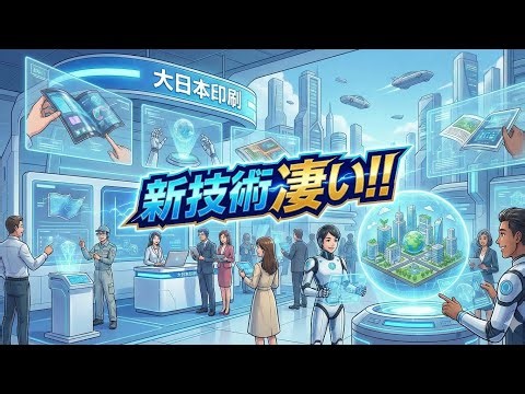 大日本印刷の新技術がヤバい！！