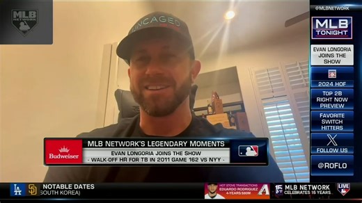 6.8K views · 147 reactions | In Game 162 in 2011, Evan Longoria hit the homer heard around the world! The third baseman talks about the legendary moment and how he used his October experience as motivation with the D-backs last season. | MLB Network | Facebook