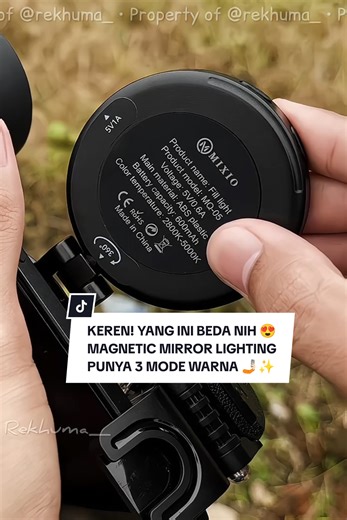 Simpel dan Keren: Magnetic Mirror Lighting untuk Foto