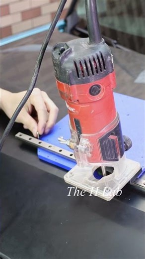 How I made a perfect hole in my car hood | The H Lab #shorts