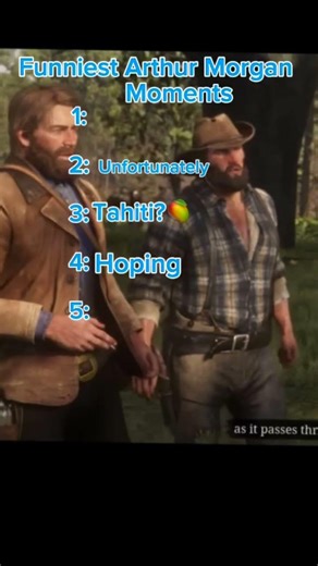 Ranking Funniest Arthur Morgan Moments