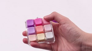3 Pcs Keyboard Fidget Toy for Adults, Loud Clicky Keyboard Fidget Keychain, Button Fidget Clicker Stress Relief Sensory Toys for Anxiety Decompression Gift (Purple Pink)