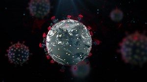 Download Science Virus Background for free