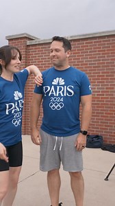 The #ParisOlympics are here and @[Erin Coleman], @[Brenna Weick], Sheila Watko, @[Keith Jones] and @[Bill Henley] are all ready to compete! @[Matt DeLucia] however, had some other plans. Full video HERE: http://on.nbc10.com/BROvQWw | NBC10 Philadelphia
