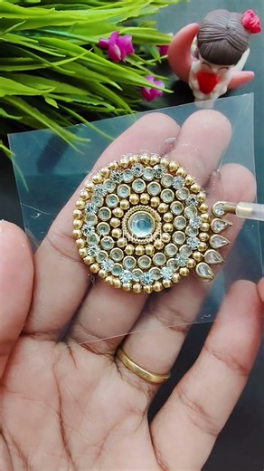 For order whatsapp - 7598911284. Insta: vs_threads #brooch #broochpin #diy