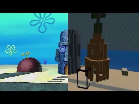 Pixel Warfare │ Spongebob Bikini Bottom Map Showcase
