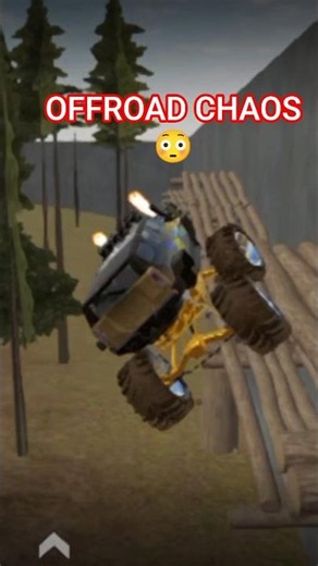 Monster Truck Madness in OFF-ROAD OUTLAWS 🔥#shortvideo