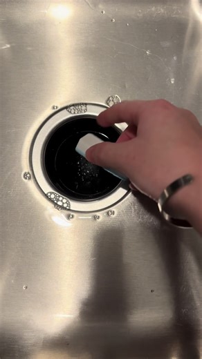 quick little sink clean! my garbage disposal has been stinking lol but these little tablets made it go away immediately! there’s literally no other way to clean the disposal other than using these! whyyy is tik tok acting up again😖 i have low views and i can’t see any new videos unless i go to someone’s page😑 better be fixed tomorrow🫵 anyway, have a good night, enjoy! #cleantok #asmr #asmrsounds #fyp #scrubbingasmr