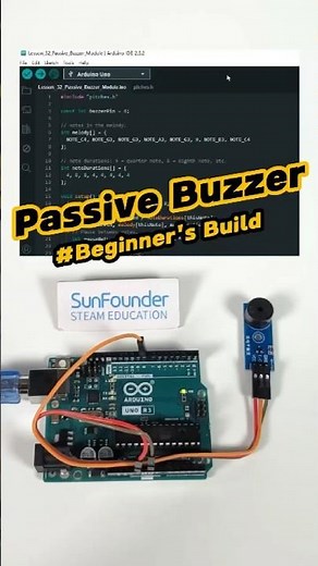 Control a Passive Buzzer with Arduino - Make Some Noise!