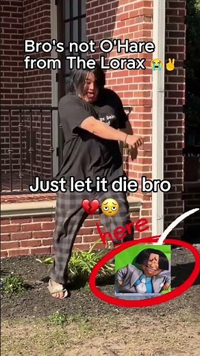 Bro is not Mr O'Hare from the Lorax 😭✌️ #shlatfish #memes #funny #shorts