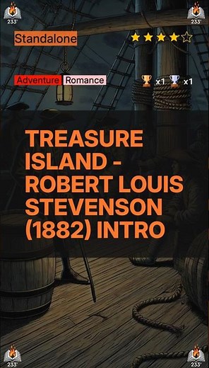 Treasure Island - Robert Louis Stevenson (1882) Intro