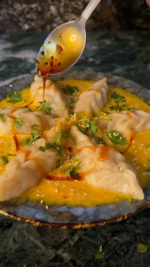 Jhol Momo recipe