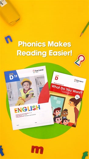 Strong readers start with strong phonics ✨ At Eye Level English, we...
