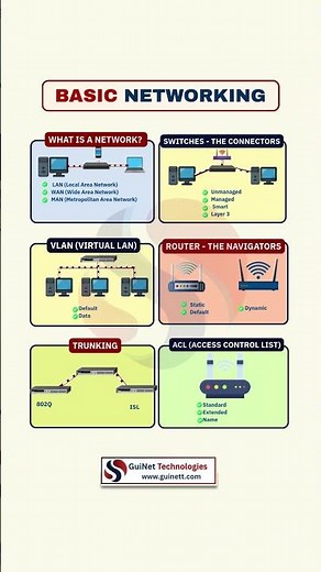 Basic Networking Explained | LAN, VLAN, Switching & Routing (CCNA)