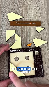Fit the Red Triangle in the Frame | Puzzlesandmore