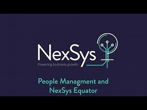 People Management and NexSys Equator
