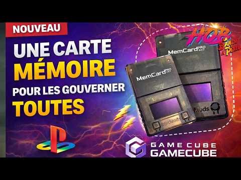 Une carte mémoire pour les gouverner toutes ! MemCard Pro PS2 & GameCube