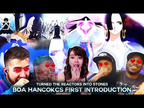 Boa hancock's First Appearance ! Reaction Mashup