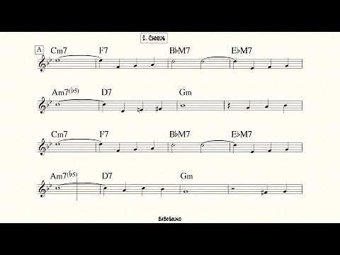 Autumn Leaves Backing Track For Bass BPM 110 (Gm)