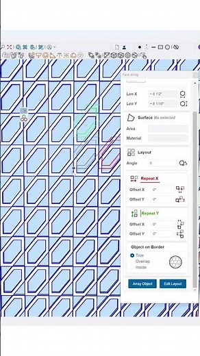 curic face array sketchup plugin / place and trim edges on surface