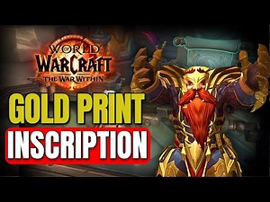 WoW Inscription is CRAZY for Gold Making - WoW TWW Gold Guide