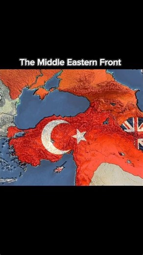 World War 1 with National Flags: The Middle Eastern Front