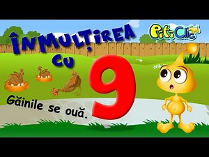 Tabla inmultirii - in versuri HAZLII (cu 9)