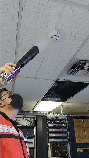 PRUEBA DE DETECTOR DE HUMO (FUNCIONAMIENTO CORRECTO)