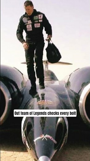Thrust SSC: The Car That Broke the Sound Barrier 🚀🏎️