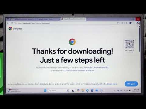 How to install Google Chrome on LENOVO V15