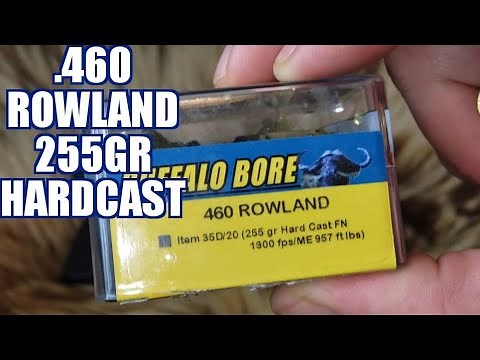 460 Rowland 255gr Buffalo Bore Hardcast