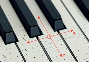 TouchKeys Multi-Touch Musical Keyboard (video)