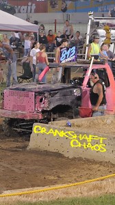 2025 Huron county fair demolition derby full size trucks getting ready | Crankshaft Chaos
