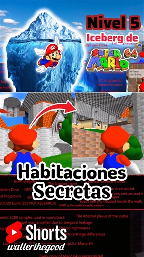 Plexo interno del castillo | Iceberg Explicado de Super Mario 64