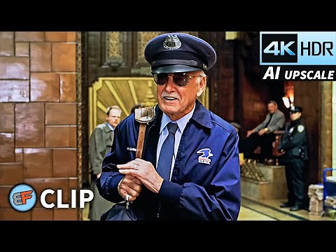 Stan Lee Cameo - Baxter Building Scene | Fantastic Four (2005) 4K HDR Movie Clip