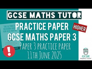 GCSE Maths "Best Guess" Paper 3 | Higher | 11th June 2025 | TGMT