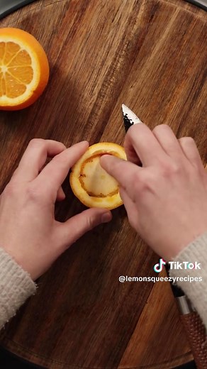 Turn an Orange into a Stunning Edible Flower