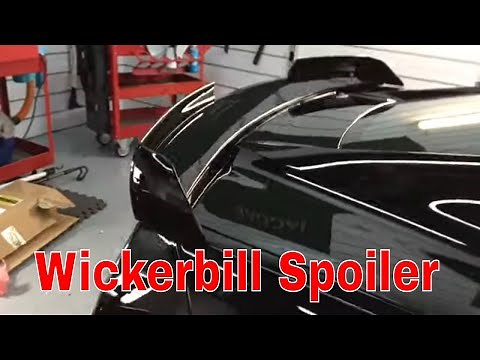 C 7 Corvette Stingray Wickerbill Spoiler Stage 2 (Aero Kit) Installation!!