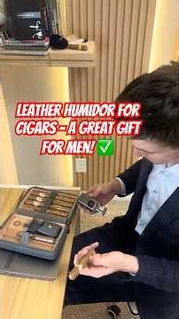 High quality humidor for cigars! Great for gifts!