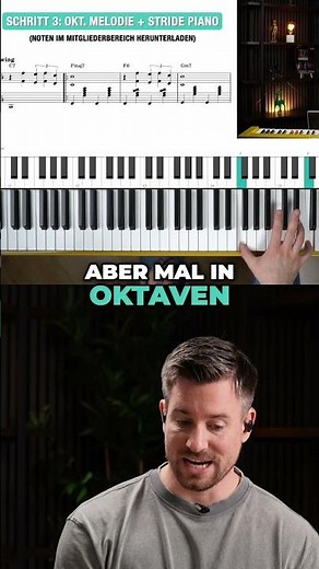 Jazz-Piano Sound erlernen #shorts