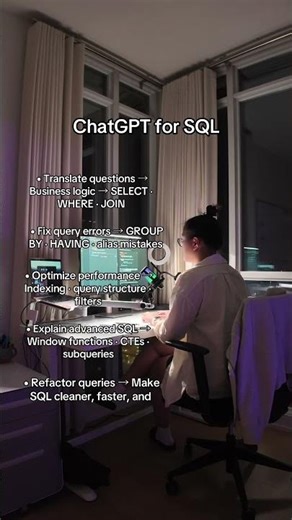 ChatGPT for SQL