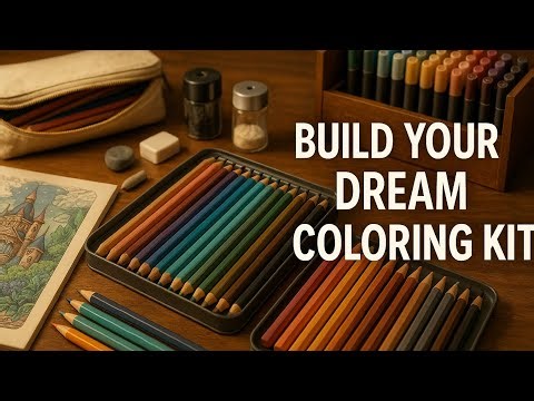 Build Your Dream Coloring Kit: Cozy Tools, Smart Organization & Creative Flow