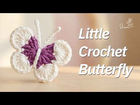 Little Crochet Butterfly 🦋 | Easy & Cute Free Pattern