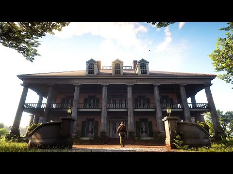 RDR2 - Stunning Details of Braithwaite Manor
